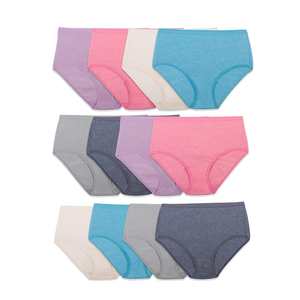 Fruit of the Loom Women's Beyondsoft Underwear, Super Soft Designed with Comfort in Mind, Size 9