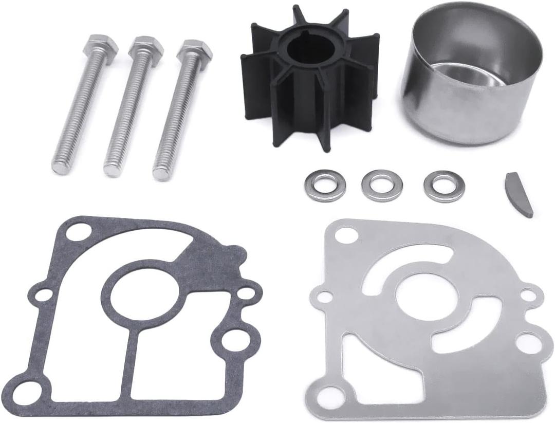 Boat Engine 362-87322-0 362-87322-1 362873220M/1M Water Pump Repair Kit for Nissan Tohatsu Outboard Motor 9.9HP 15HP 18HP 20HP / 5040133 for Evinrude Johnson OMC BRP /8M0070780 853792A09 for Mercury