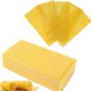 30Pcs Beeswax Sheets for Candle Making, Natural Wax Foundation for Bee Frames, DIY Candle Making Kit, Bees Wax Sheets for Beehives Honey (16.34 x 7.68inch)