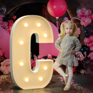 3FT Marquee Light Up Letters for Baby Shower Party Backdrop Decor, Marquee Letters for Birthday Wedding Engagement Party Decorations