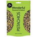 Wonderful Pistachios No Shells, Roasted & Salted Nuts, 12 Ounce Resealable Bag, Protein Snacks, Gluten Free, Healthy Snack, BB 11-2026