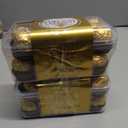 2 x Ferrero Rocher, Premium Milk Chocolate Hazelnut, Individually Wrapped, Chocolate Gift Box, 16 Count, 7 oz