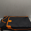 Back Seat Extender for Dogs, Waterproof Dog Car Seat Cover for Back Seat with Hard Bottom, 2025 Upgraded Material, Anti Scratch, Safer, Easy to Use and Clean, Holds 400lbs (Large, Black+Orange)