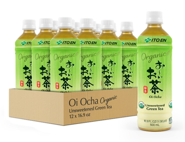 Ito En Tea Oi Ocha Green Tea, Unsweetened, 16.9 Ounce (Pack of 12)