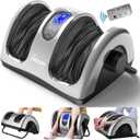 TISSCARE Shiatsu Foot Massager for Circulation and Pain Relief, Foot Massage Machine with Deep Kneading Heat Therapy