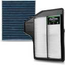 Cabin Air Filter and Engine Air Filter Fit for Nissan Altima 2.5L 2013 2014 2015 2016 2017 2018 Activated Carbon Cabin Filter Replacement CF11776 CA11450 Car Accessories