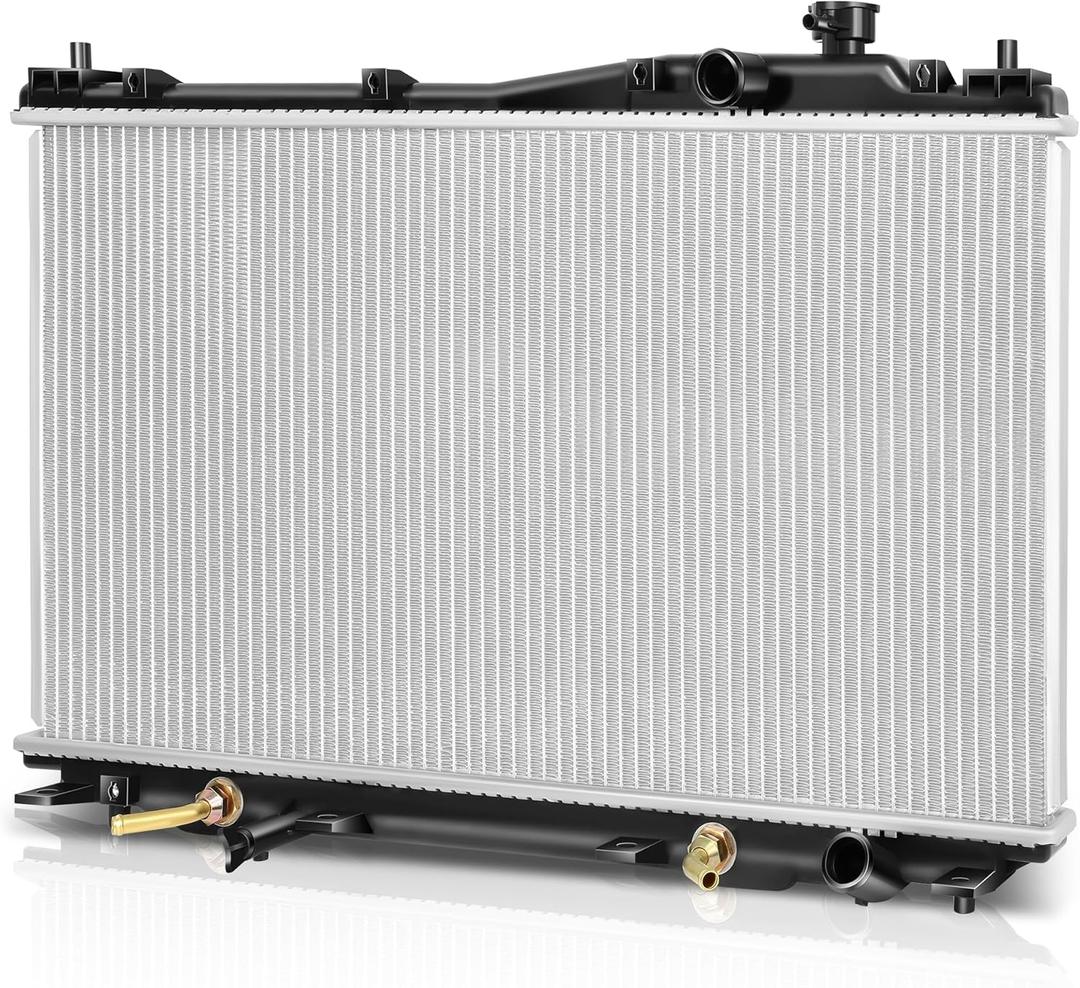 Auto Dynasty Radiator Compatible with 2001-2005 Honda Civic 1.7L AT, DPI 2354 Factory Style 1-Row Cooling Radiator, Aluminum Core