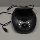 GPX, Inc. Portable Top-Loading CD Boombox with AM/FM Radio and 3.5mm Line in for MP3 Device - Black