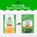 3 x Greenies Pill Pockets for Dogs Small Size, Tablet Pill Treats for Dogs, Chicken Flavor, 3.2 oz. Pouch (EXP 06/03/27)