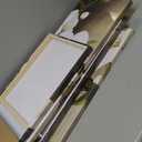 iHAPPYWALL 4 Panel Vintage Flower Canvas Wall Art Plum Blossom Tree Floral Painting Artwork for Rustic Farmhouse Kitchen Living Room Decor Stretched and Framed Ready to Hang 12''x24''x 2pcs + 12''x32''x 2pcs