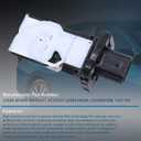 22680-BV80B Mass Air Flow Sensor MAF Meter Sensor for Infiniti 2017-2020 QX60 for Nissan 2016-2018 Altima | 2018-2024 Kicks | 2017-2025 Versa, Replaces 226805RB0A, 22680BV80B, MAS0457, AF10539