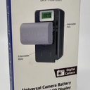 ZGEAR - Universal Camera Battery Charger W/LCD Charge Display