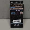 Easy On/Off Energy Compression Socks (Small-Medium, Black)