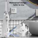 VHBW Magnetic Charger for Waterpik Water Flosser WP-560, Charging Cord Compatible with Waterpik Cordless Water Flosser WP-560 WP-562 WP-563 WP-567 WP-569 Power Cord (Not for WP-580 Series)