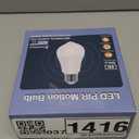 Motion Sensor Light Bulbs for Outdoor Indoor, 9W A19 Motion Detector Led Bulb, 60 Watt Equivalent, E26 800lm 5000K Daylight, Dusk to Dawn Motion Activated Security Lights for outside, Inside (2 Pack)