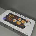 Chefman XL Electric Griddle with Removable Temperature Control, Immersible Flat Top Grill, Burger, Eggs, Pancake Griddle, Nonstick Extra Large Cooking Surface, Slide Out Drip Tray, 10 x 20 Inch