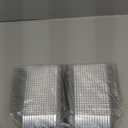 100 Pcs Clear Hinged Plastic Containers with Lids,Individual Cake Slice Containers,Square Plastic Food Container,Disposable Clamshell Take Out Containers for Cakes,Cookies,Pasta,Sandwiches,Salad