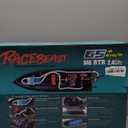 Brushless RC Boat 40+MPH, Remote Control Boats for Adults Kids, 19" Big Racing Boat for Salt Water Lake River with Self-Righting, LED Lights, Fishing Function Fast High Speed with Carry Bag