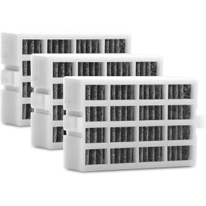 W10311524 Refrigerator Air Filter Replacement Compatible With Whirlpool, AIR1, Maytag, Jenn-Air, Kitchenaid, Kenmore, Fresh Flow Refrigerator Air Filter, 3 PACK
