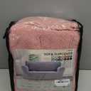 MAXIJIN Stretch Oversized Couch Covers for 3 Cushion Couch (91"-110"), 1-Piece Large Sofa Cover Slipcover Furniture Protector for Kids, Dogs (Extra Large, Diamond Pattern Dusty Pink)