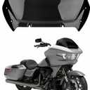 9" Windshield, Windscreen Air Deflector Compatible for Harley Road Glide CVO FLTRXSE 2023-2024(Black)