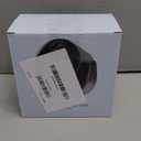 Portable Desk Fan for Bedroom, Turbo Table Fans with smile icon LED Display, 6-inch, 5-Speed Strong Airflow, Low Noise, 360 Adjustable Tilt, Suitable for Home, Office, Outdoor, Ink Black