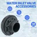 Pool Inlet Strainer, P6H1317 Inlet Valve Attachment Pool Fittings Outlet Filter Replacement Kit Compatible with Intex Coleman Pools