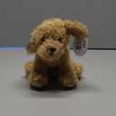 Bearington Dog Stuffed Animal - Puppy Realistic Stuffed Animals - Plush Dog Toys for Kids Goldendoodle Labradoodle Plushies - Caramel 6 Inch