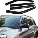 Rain Guards Side Window Visor Vent Outside Mount Fits for Ford Explorer 2020 2021 2022 2023 2024 2025 2026