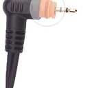 Translucent Acoustic Tube Earpiece PTT/Mic Compatible with Motorola Walkie Talkie (Compatible with SL300)