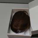 S-noilite Hair Toppers for Women Real Human Hair, 8 * 11inch Handmade Base Human Hair Topper with French Bangs 3603D Cover Clip in Bangs(Caramel Brown,11Inch)