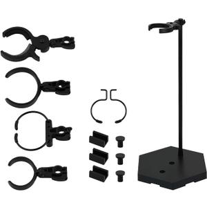 DS. DISTINCTIVE STYLE Action Figure Stand 12 Inch Connectable Metal Toy Stand for 1/6 and1/9 Scale Figures