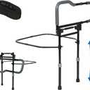 Bed Rail for Elderly, Bed Assist Grab Bar Handle, Foldable Bed Assist Handle, Safety Bed Rails for Elderly Adults Getting in & Out of Bed at Home- Fit King, Queen, Full, Twin