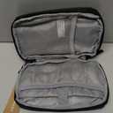 BAGSMART Electronics Organizer Travel Case, Cable Charger Cord Tech Organizer Pouch for Phone Charger Accessories, Black