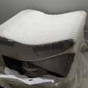 4PCS Orthopedic Bed Wedge Pillow Set for Sleeping, Post Surgery Foam Support Pillows for Back, Neck and Leg Pain Relief, Adjustable Triangle Pillow  Acid Reflux, GERD & Snoring Recovery, White Grey