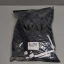 Tapata Women's 34" Inseam Tall Track Pants Loose Straight Leg Jogging Sweatpants Warm-Up Sports Athletic Running, Black, Small