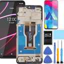 ZTOOYO for TMobile Revvl 6 5G Screen Replacement kit for Revvl 6 Screen Replacement Kit TMAF025G LCD Display digitizer Touch Screen Assembly with Repair Part Tools 6.5 inch