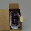 TECKNET Wireless Mouse, 2.4G Ergonomic Optical Mouse, Computer Mouse for Laptop, PC, Computer, Chromebook, Notebook, 6 Buttons, 24 Months Battery Life, 2600 DPI, 5 Adjustment Levels - Purple