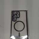 Magnetic for Samsung Galaxy S24 Ultra Case [Compatible with MagSafe] [Military Grade Drop Protection] [Camera Protection] [Non-Slip] [Shockproof] [Slim Fit] 6.8'' - Black