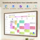 27" Digital Wall Calendar with Chore Chart, Touchscreen & Family Planner