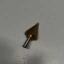 ZELCAN 10 Sizes Titanium Step Drill Bit, 1/4 to 1-3/8 Inches High Speed Steel Drill Cone Bits for Sheet Metal Hole Drilling Cutting, HSS Multi Size Hole Stepped Up Unibit for DIY Lovers Electrician