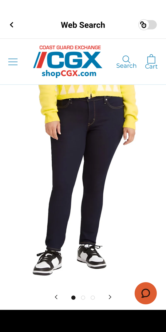 Levi's Womens 311 Shaping Skinny Jeans Size 28 x 30