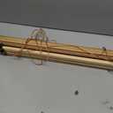 BAYUE Bamboo Blinds for Interior Windows, Roll Up Light Filtering, 35x64 in