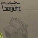 46.5" L Rabbit Hutch Indoor Outdoor Rabbit Cage with Run, Pull Out Tray, Asphalt Roof Large 2 Story Bunny Hutch Wooden Chicken Coop Guinea Pigs Pet House Cage for Small Animals,Grey