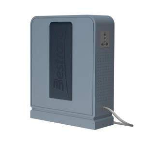 3000W Step Up Transformer 110v to 220v Converter, Heavy Duty Voltage Converter 110v-120v to 220v-240v with Dual Outlets, Overload Protection & Ultra-Quiet for Home Appliances, Grey Blue