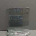 Seelenruhe 4 Pack Tempered Glass Cutting Boards for Kitchen Counter, Clear Cutting Boards for Countertop, NonSlip, HeatResistant, Easy to Clean, 16x12 & 8x12 4PCS