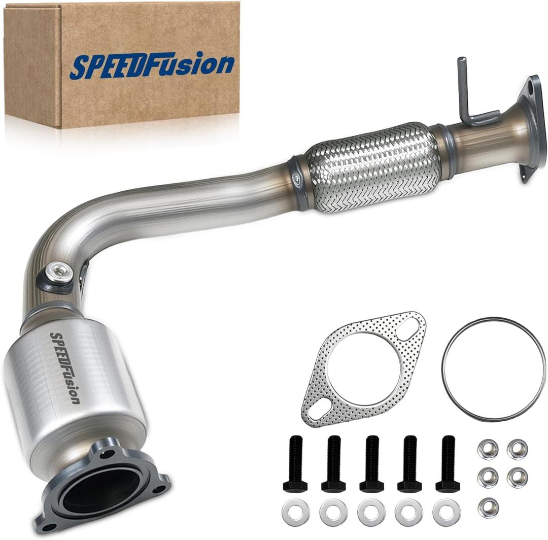 Front Catalytic Converter Compatible with 2012 2013 2014 2015 Captiva Sport, 2010-2014 Equinox, 2010-2014 GMC Terrain 2.4L L4 Catalytic Convertor 16796 16581 (EPA Compliant)