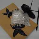 Newinhome Outdoor Solar Garden Stakes Welcome Sign, 2 Flying Hummingbirds with Cracked Glass Ball,Decorative Garden Stakes for Lawn, Patio, Hummingbird Gifts for Women