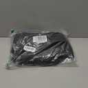 NICETOWN Pitch Black Solid Thermal Insulated Grommet Blackout Curtains/Drapes for Bedroom Window (2 Panels, 42 inches Wide by 63 inches Long, Black)