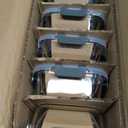 VERONES 10 Pack Glass Meal Prep Containers, Airtight Glass Lunch Containers, Stackable Glass Food Storage Containers Set with Lids,Exclusive of BPA,for Microwave, Oven, Freezer & Dishwasher,Grey